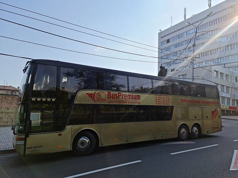 Донецк Москва автобус Buspremium вид сбоку